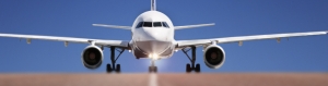 Boing on runway